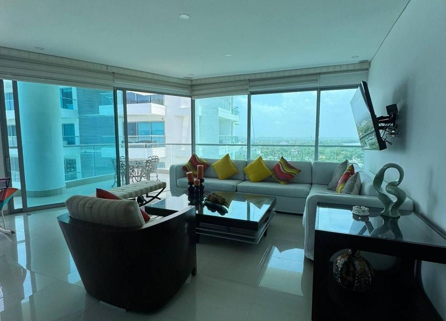 Luxury Oceanfront Penthouse In With Private Pool Cartagena