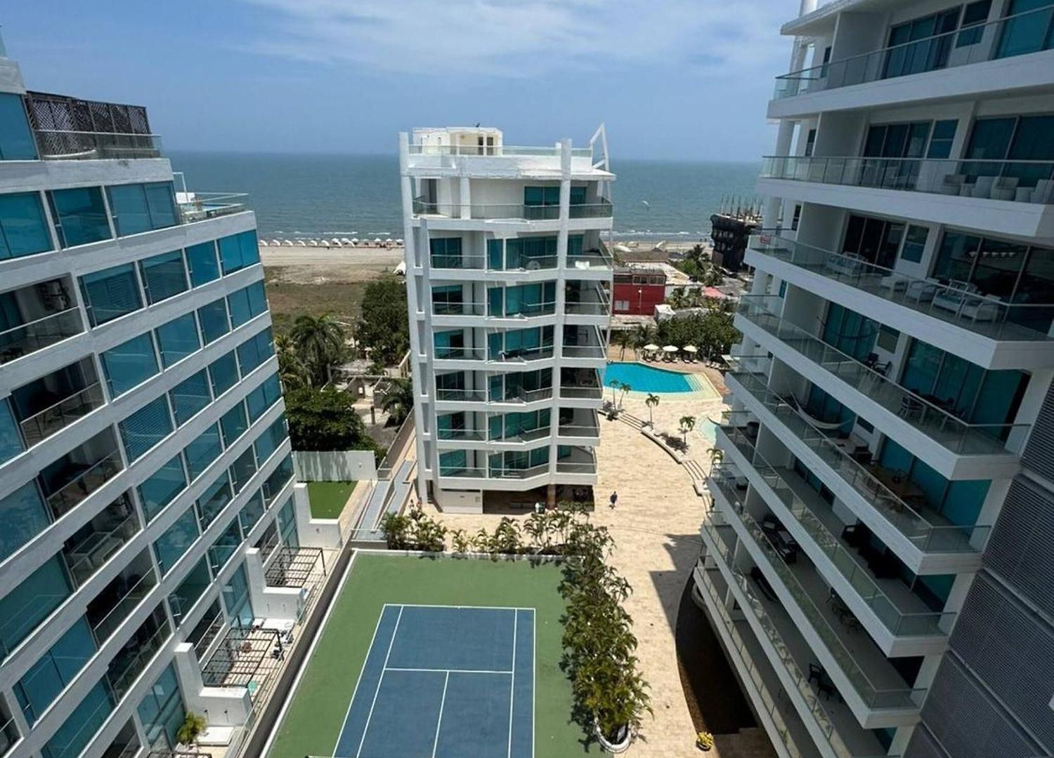 Luxury Oceanfront Penthouse In With Private Pool Cartagena