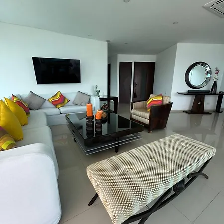 Luxury Oceanfront Penthouse In With Private Pool Cartagena