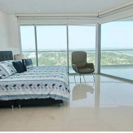 Luxury Oceanfront Penthouse In With Private Pool Cartagena
